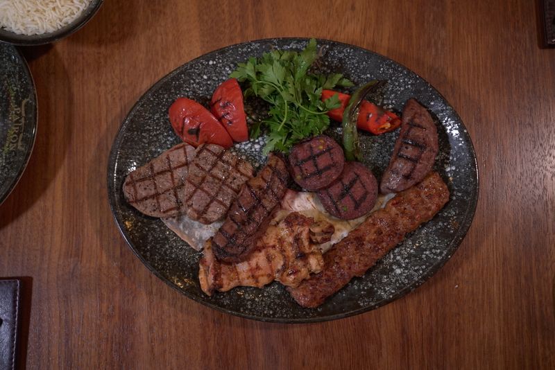 Meat Lovers pizza at Pizza luce